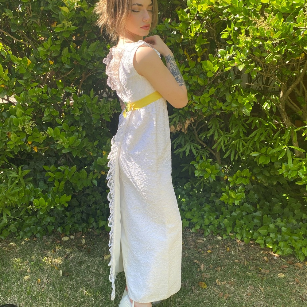 AMAZING vintage 60’s maxi dress